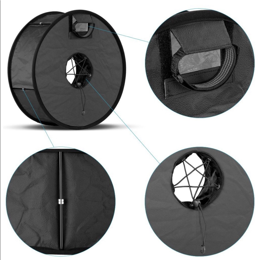 Collapsible Ring Flash Diffuser Soft Box - Picture 3 of 4